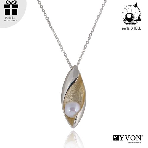 Obrazek Naszyjnik z perłą shell N01604