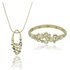 Obrazek Komplet SPARKLES z kwarcem S98137