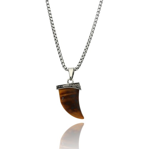 Obrazek Naszyjnik męski TIGER EYE NM98950