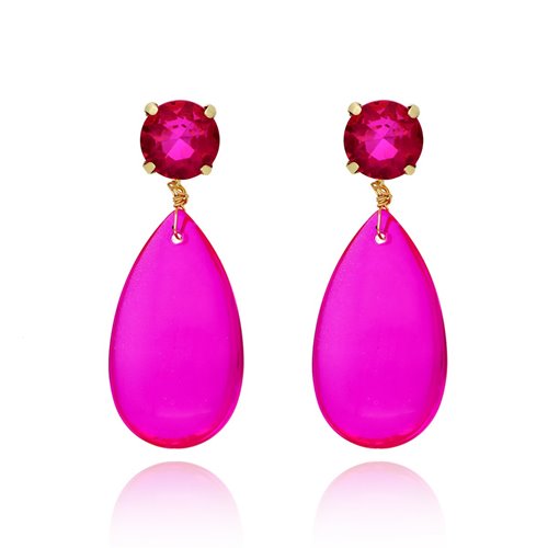 Obrazek Kolczyki NEON KISS E97712