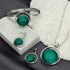 Obrazek Kolczyki QUARTZ LUNA E97034