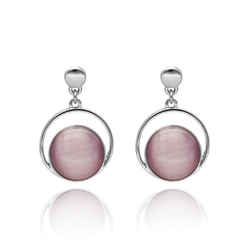 Obrazek Kolczyki QUARTZ LUNA E97033