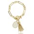 Obrazek Bransoletka z jadeitem mlecznym B97504