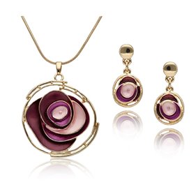 Obrazek Biżuteria artystyczna komplet S97351