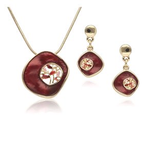 Obrazek Biżuteria artystyczna komplet S97323