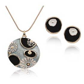 Obrazek Biżuteria artystyczna komplet S97322