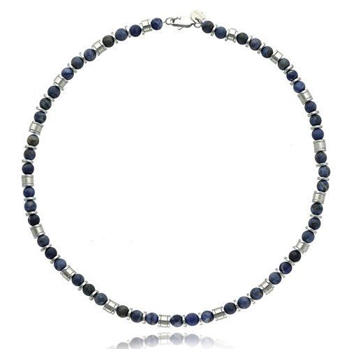 Obrazek Naszyjnik męski z sodalitami NM97721