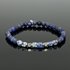 Obrazek Bransoletka męska z sodalitami BM97717