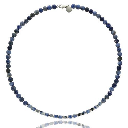 Obrazek Naszyjnik męski z sodalitami NM97717