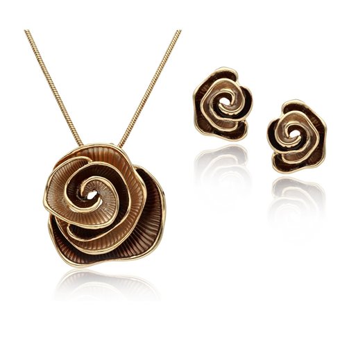 Obrazek Biżuteria artystyczna komplet S97336