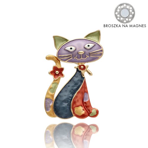 Obrazek Broszka na magnes BR97232