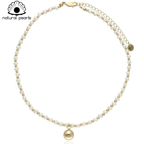 Obrazek Naszyjnik z pereł naturalnych N97409