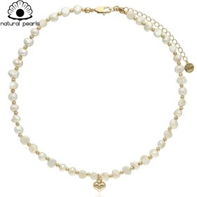 Obrazek Naszyjnik z pereł naturalnych N97408
