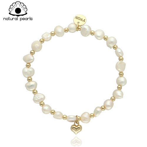 Obrazek Bransoletka z pereł naturalnych B97408