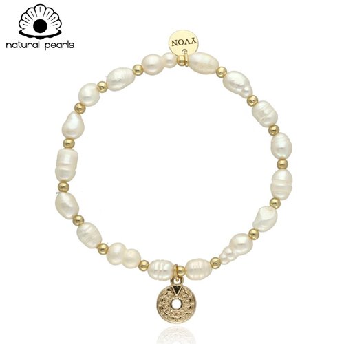 Obrazek Bransoletka z pereł naturalnych B97406