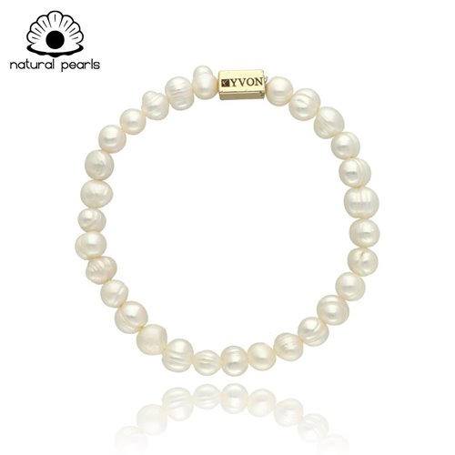 Obrazek Bransoletka z pereł naturalnych B97402