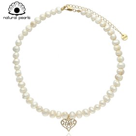 Obrazek Naszyjnik z pereł naturalnych N97401