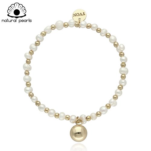 Obrazek Bransoletka z pereł naturalnych B97409