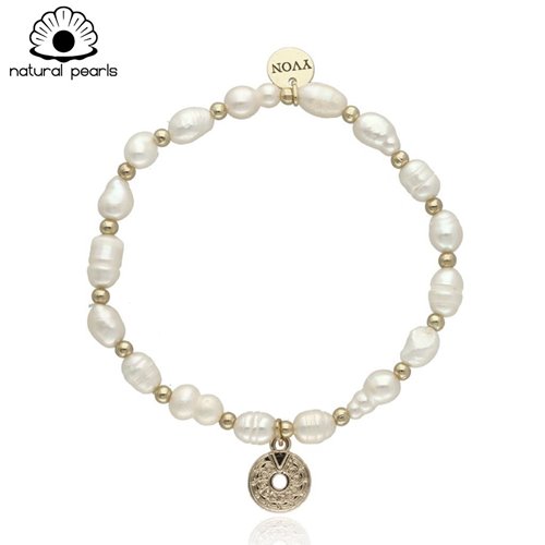 Obrazek Bransoletka z pereł naturalnych B97406