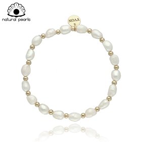 Obrazek Bransoletka z pereł naturalnych B97405