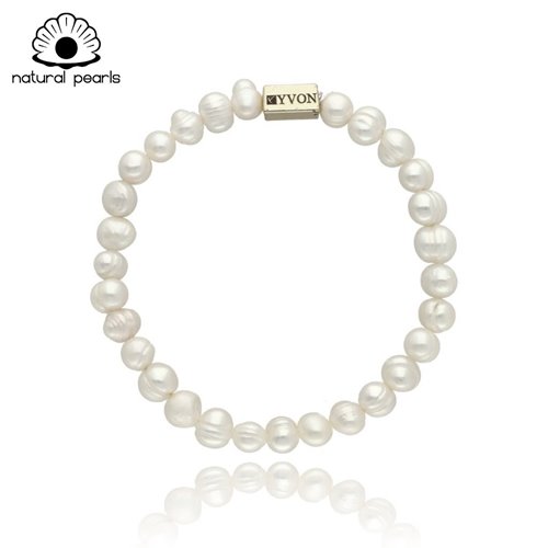 Obrazek Bransoletka z pereł naturalnych B97402