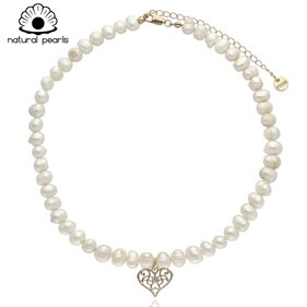 Obrazek Naszyjnik z pereł naturalnych N97401