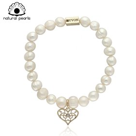 Obrazek Bransoletka z pereł naturalnych B97401