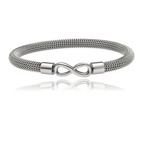 Obrazek Bransoletka męska ze skóry BM97135