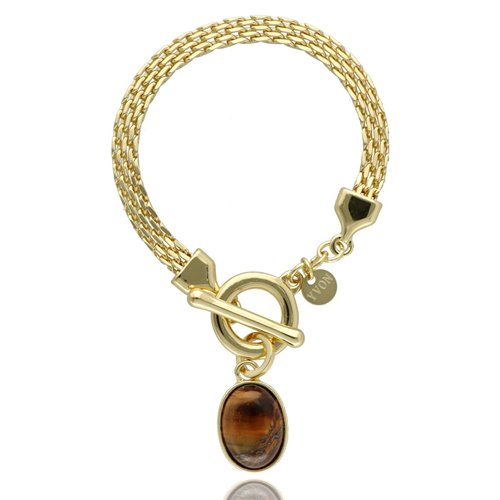 Obrazek Bransoletka z tygrysim okiem B97522