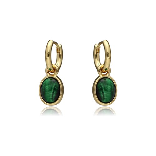 Obrazek Kolczyki z tygrysim okiem E97516