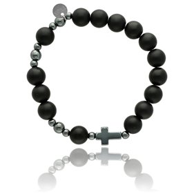 Obrazek Różaniec na rękę męski ROZ385