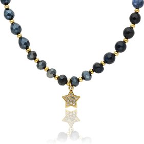 Obrazek Naszyjnik z agatami N97691