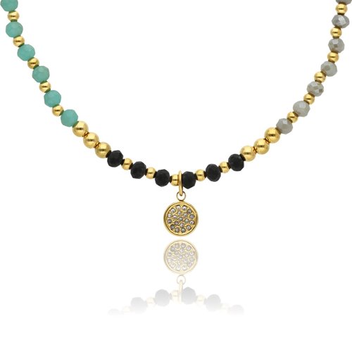 Obrazek Naszyjnik z agatami N97685