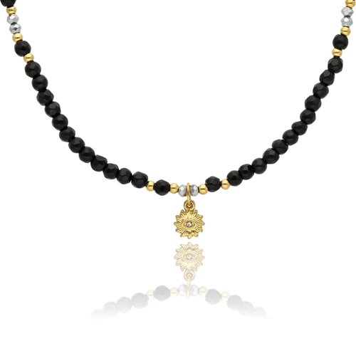 Obrazek Naszyjnik z agatami N97682