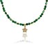 Obrazek Naszyjnik z malachitami i muszlą N97680