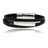 Obrazek Bransoletka męska ze skóry BM97160