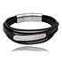 Obrazek Bransoletka męska ze skóry BM97122