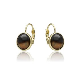 Obrazek Kolczyki z tygrysim okiem E97113