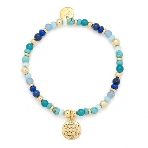 Obrazek Bransoletka mix kamieni naturalnych B96273